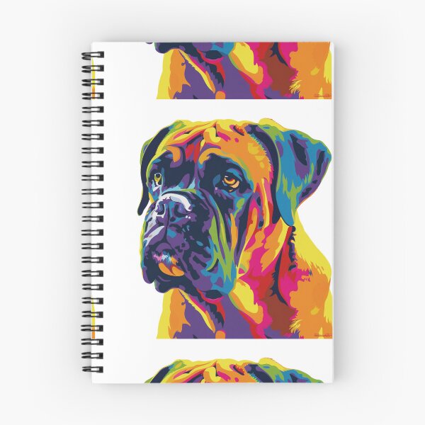 Item preview, Pop art Bullmastiff puppy dog designed and sold by MendaciousMina.