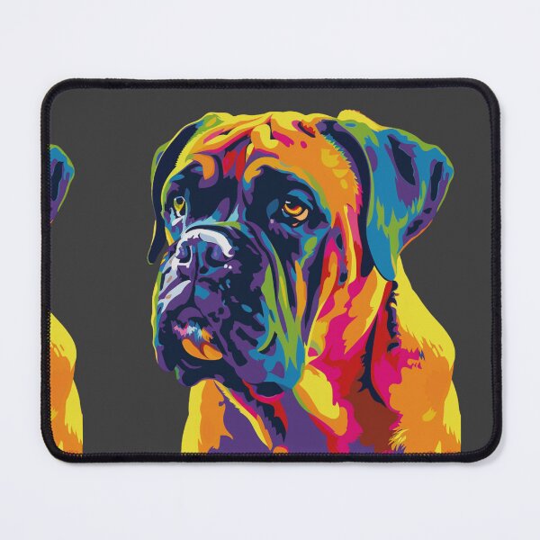 Item preview, Pop art Bullmastiff puppy dog designed and sold by MendaciousMina.