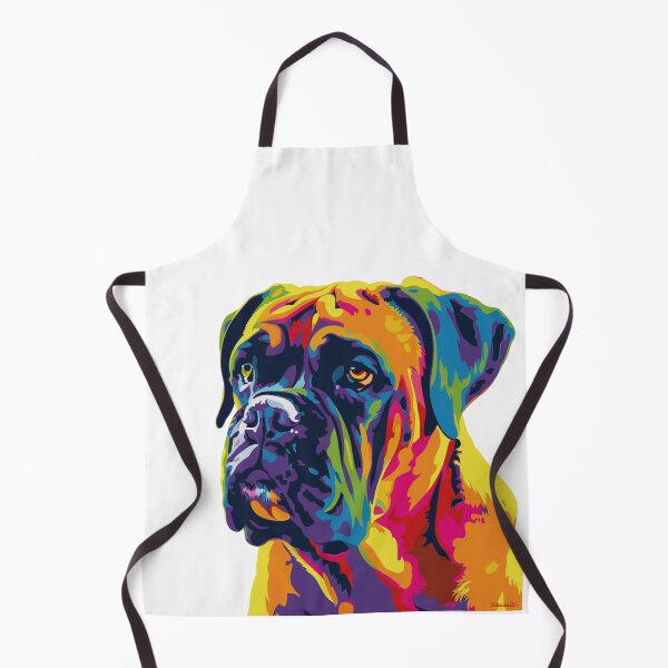 Item preview, Pop art Bullmastiff puppy dog designed and sold by MendaciousMina.