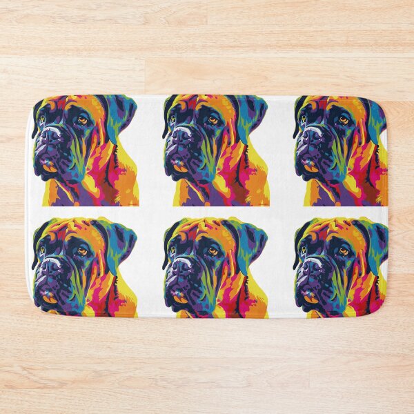 Item preview, Pop art Bullmastiff puppy dog designed and sold by MendaciousMina.