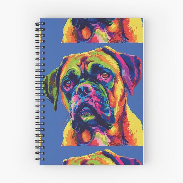 Item preview, Pop art Bullmastiff puppy dog designed and sold by MendaciousMina.