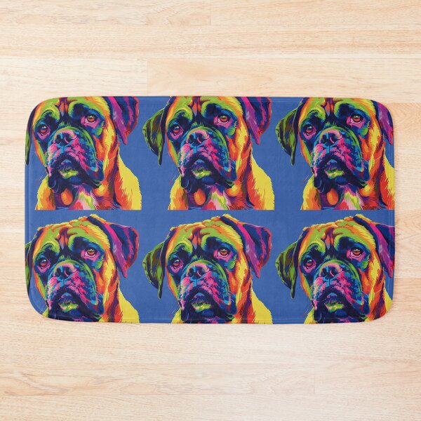 Item preview, Pop art Bullmastiff puppy dog designed and sold by MendaciousMina.