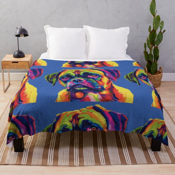 Item preview, Pop art Bullmastiff puppy dog designed and sold by MendaciousMina.