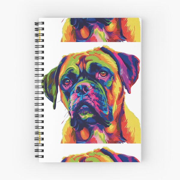 Item preview, Pop art Bullmastiff puppy dog designed and sold by MendaciousMina.