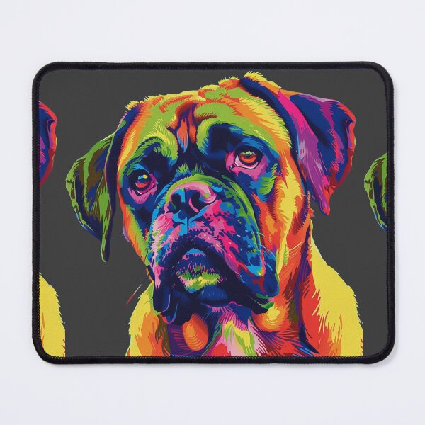 Item preview, Pop art Bullmastiff puppy dog designed and sold by MendaciousMina.