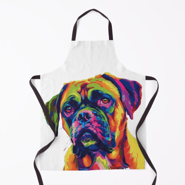 Item preview, Pop art Bullmastiff puppy dog designed and sold by MendaciousMina.