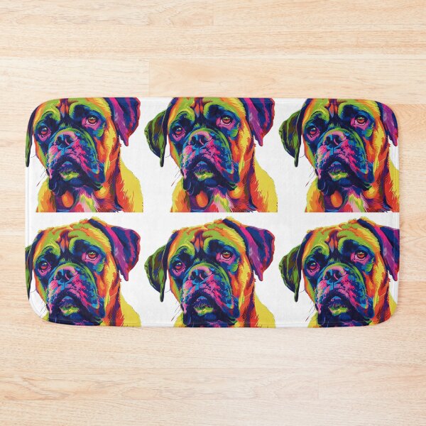 Item preview, Pop art Bullmastiff puppy dog designed and sold by MendaciousMina.
