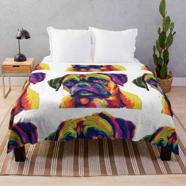 Item preview, Pop art Bullmastiff puppy dog designed and sold by MendaciousMina.