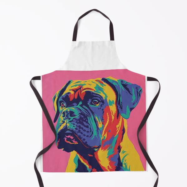 Item preview, Pop art Bullmastiff puppy dog designed and sold by MendaciousMina.