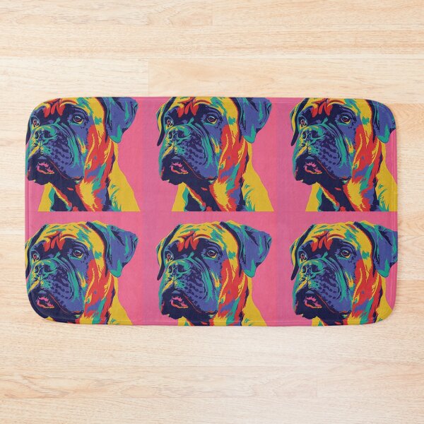 Item preview, Pop art Bullmastiff puppy dog designed and sold by MendaciousMina.