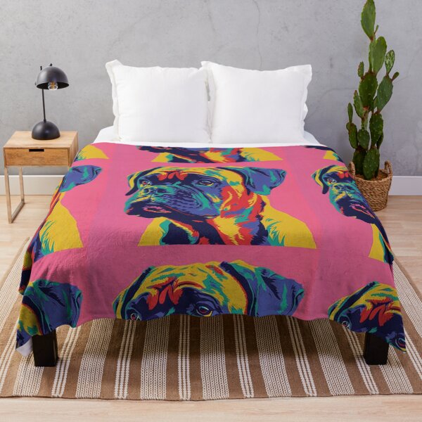 Item preview, Pop art Bullmastiff puppy dog designed and sold by MendaciousMina.