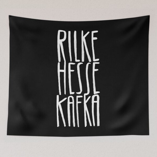 Item preview, Literature, German writers, Rilke, Hesse, Kafka designed and sold by badlydrawnbabe.