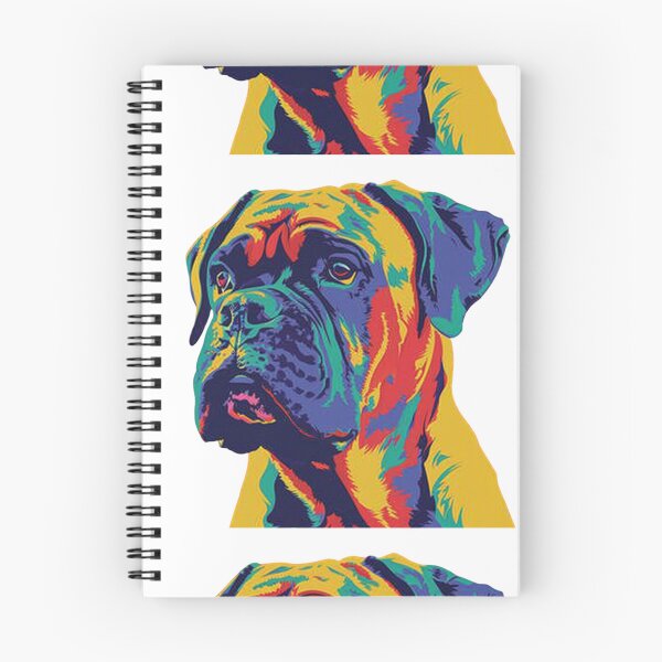Item preview, Pop art Bullmastiff puppy dog designed and sold by MendaciousMina.