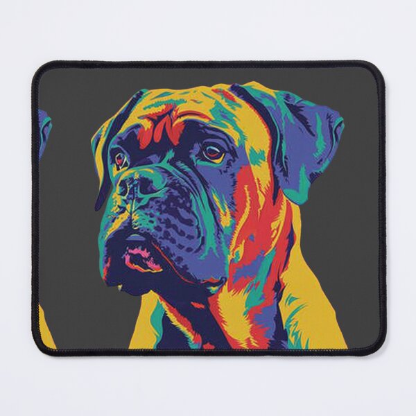 Item preview, Pop art Bullmastiff puppy dog designed and sold by MendaciousMina.