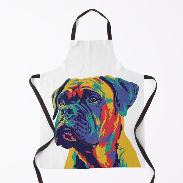 Item preview, Pop art Bullmastiff puppy dog designed and sold by MendaciousMina.