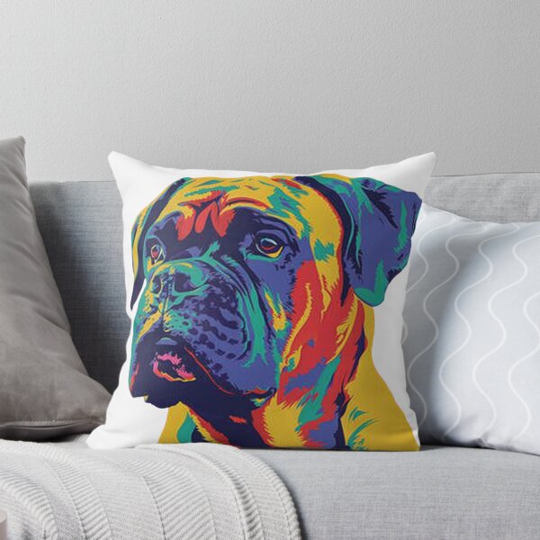 Item preview, Pop art Bullmastiff puppy dog designed and sold by MendaciousMina.