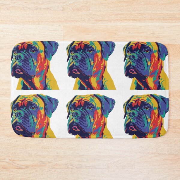 Item preview, Pop art Bullmastiff puppy dog designed and sold by MendaciousMina.