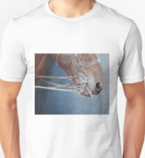 Champing at the bit. Unisex T-Shirt