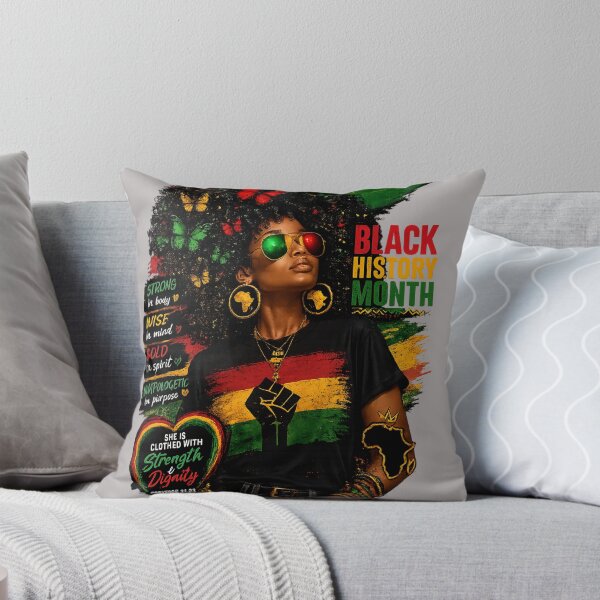 Item preview, Black History Month Strength & Dignity designed and sold by ButterflyHolly Resource.