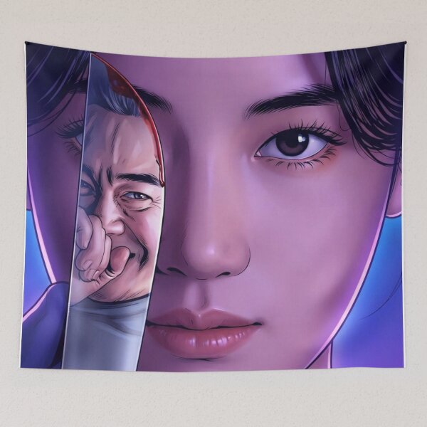 Item preview, KDrama Hunter Actress Lgbtq+ Comic Book Art Home Wall Decor Print Poster Pride TV Series Movie  designed and sold by Mind Space.