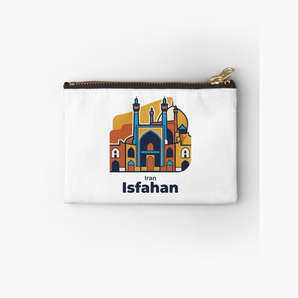 Item preview, Isfahan Imam Mosque Bold Retro Graphic Travel Art designed and sold by Inkworksbyshery.