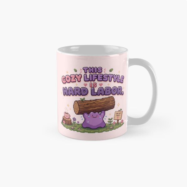 Item preview, THIS COZY LIFESTYLE IS HARD LABOR designed and sold by BRIGHT BITS BOUTIQUE.