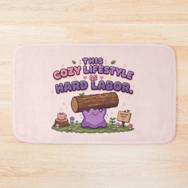 Item preview, THIS COZY LIFESTYLE IS HARD LABOR designed and sold by BRIGHT BITS BOUTIQUE.