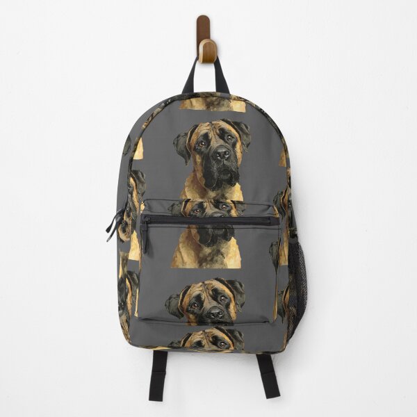 Item preview, Bullmastiff puppy dog painting designed and sold by MendaciousMina.