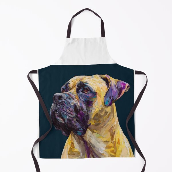 Item preview, Bullmastiff puppy dog painting designed and sold by MendaciousMina.