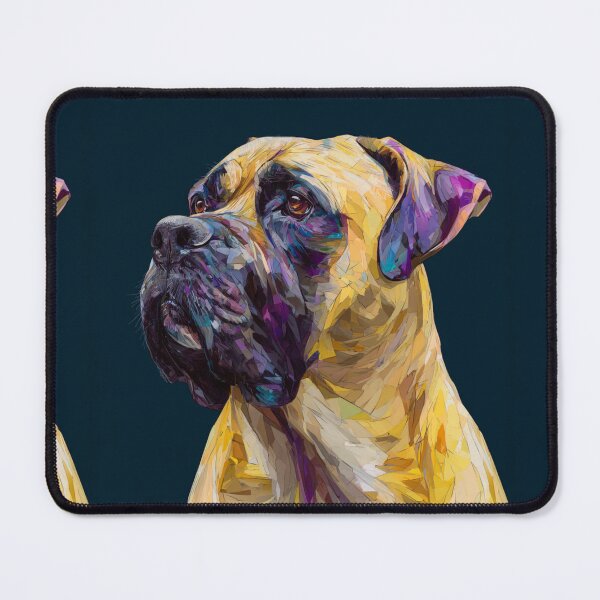 Item preview, Bullmastiff puppy dog painting designed and sold by MendaciousMina.