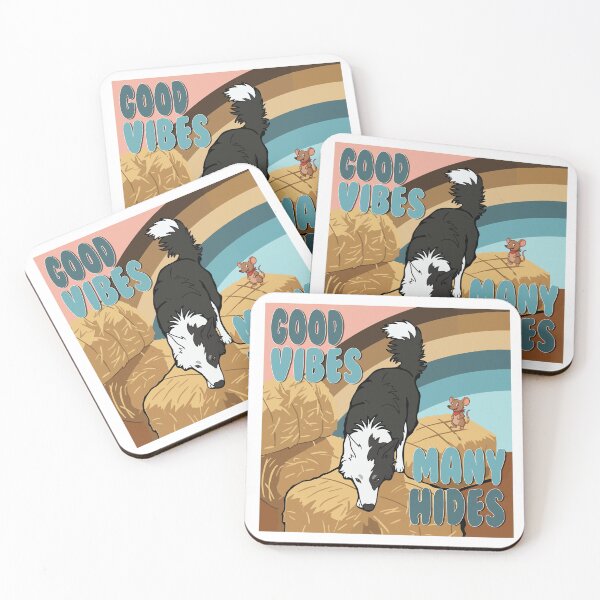 Item preview, Border Collie Barn Hunt Retro Art designed and sold by Bluek9sDesign.