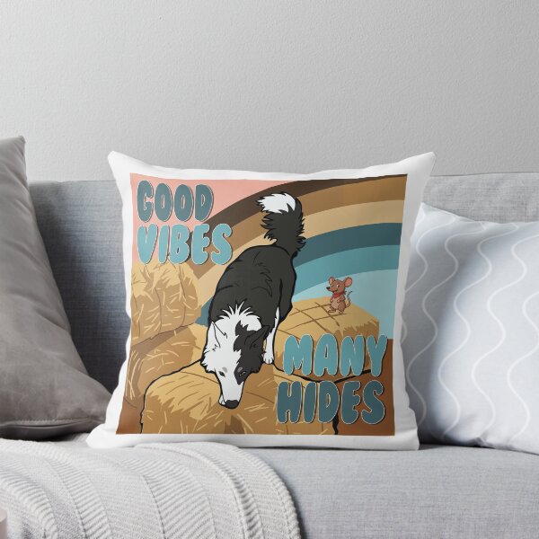 Item preview, Border Collie Barn Hunt Retro Art designed and sold by Bluek9sDesign.