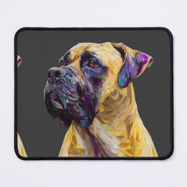 Item preview, Bullmastiff puppy dog painting designed and sold by MendaciousMina.