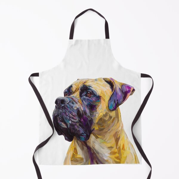 Item preview, Bullmastiff puppy dog painting designed and sold by MendaciousMina.