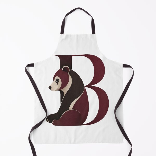 Item preview, Letter B Bear Alphabet Art designed and sold by tmoca.