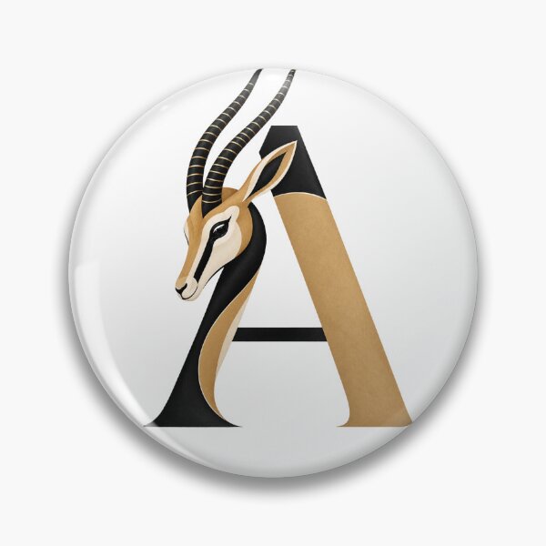 Item preview, Letter A Antelope Alphabet Art designed and sold by tmoca.