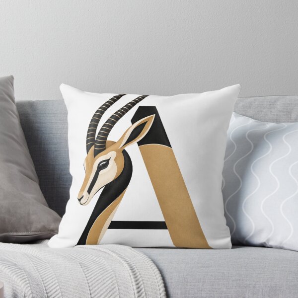 Item preview, Letter A Antelope Alphabet Art designed and sold by tmoca.