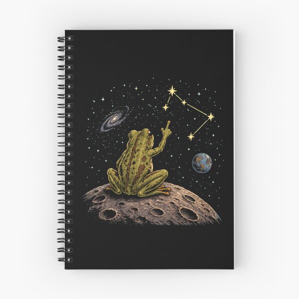 Item preview, Frog on the moon designed and sold by Konvero.