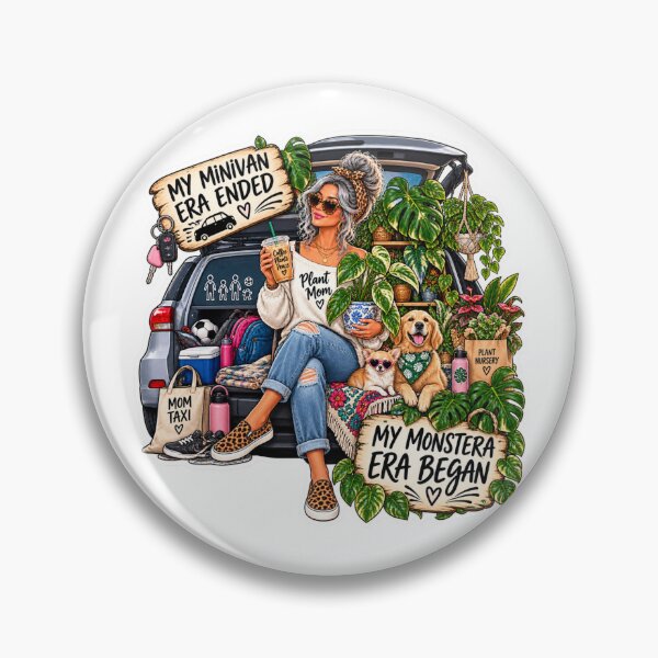 Item preview, My Minivan Era Ended My Monstera Era Began – Funny Empty Nester Plant Mom designed and sold by CottageGardenCo.