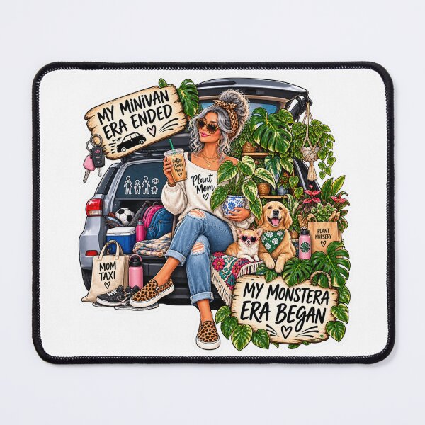 Item preview, My Minivan Era Ended My Monstera Era Began – Funny Empty Nester Plant Mom designed and sold by CottageGardenCo.