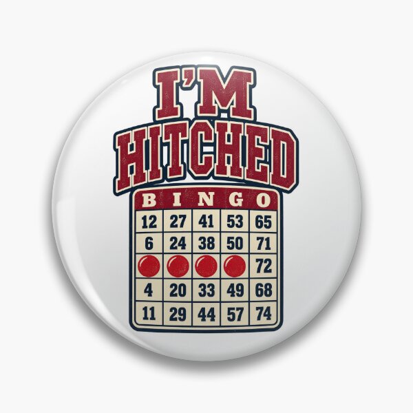 Item preview, I’m Hitched Funny Bingo Design designed and sold by EastEndTownie.