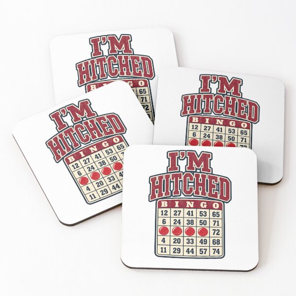 Item preview, I’m Hitched Funny Bingo Design designed and sold by EastEndTownie.
