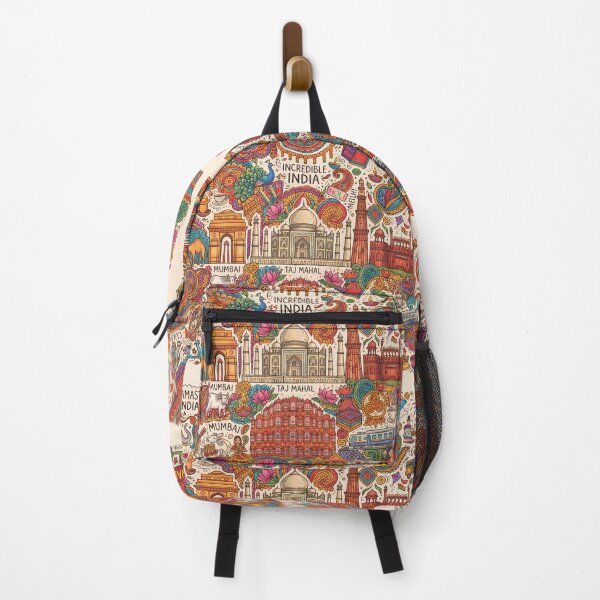 Item preview, 2 Incredible India Culture Festival Doodle Illustration Art designed and sold by ART ATTACK ZONE.