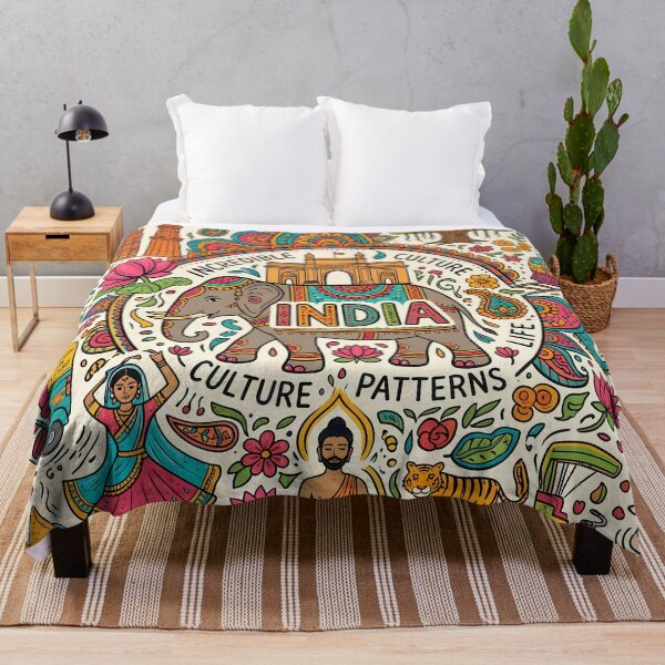 Item preview, 6 Incredible India Culture Festival Doodle Illustration Art designed and sold by ART ATTACK ZONE.