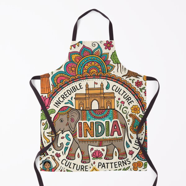 Item preview, 6 Incredible India Culture Festival Doodle Illustration Art designed and sold by ART ATTACK ZONE.