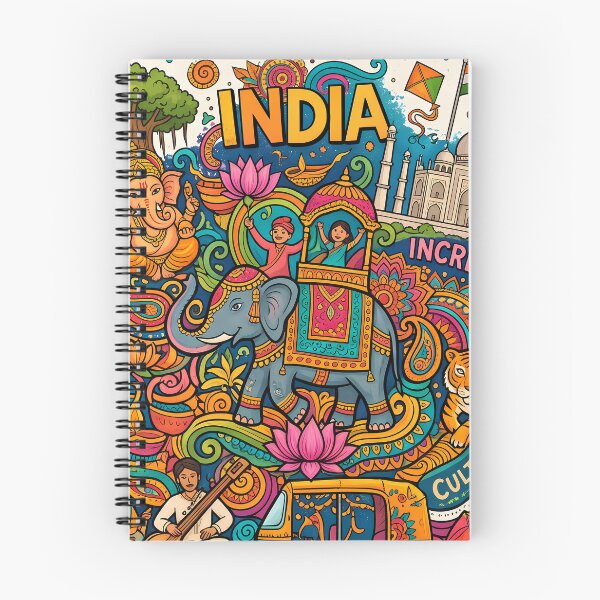 Item preview, 7 Incredible India Culture Festival Doodle Illustration Art designed and sold by ART ATTACK ZONE.