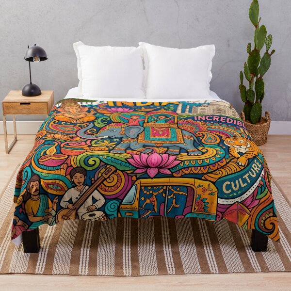 Item preview, 7 Incredible India Culture Festival Doodle Illustration Art designed and sold by ART ATTACK ZONE.