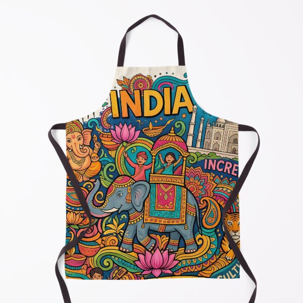 Item preview, 7 Incredible India Culture Festival Doodle Illustration Art designed and sold by ART ATTACK ZONE.
