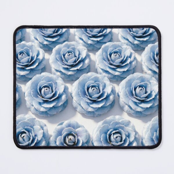 Item preview, Baby Blue Rose Pattern Grid designed and sold by IntelliMindDesigns.