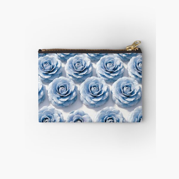Item preview, Baby Blue Rose Pattern Grid designed and sold by IntelliMindDesigns.